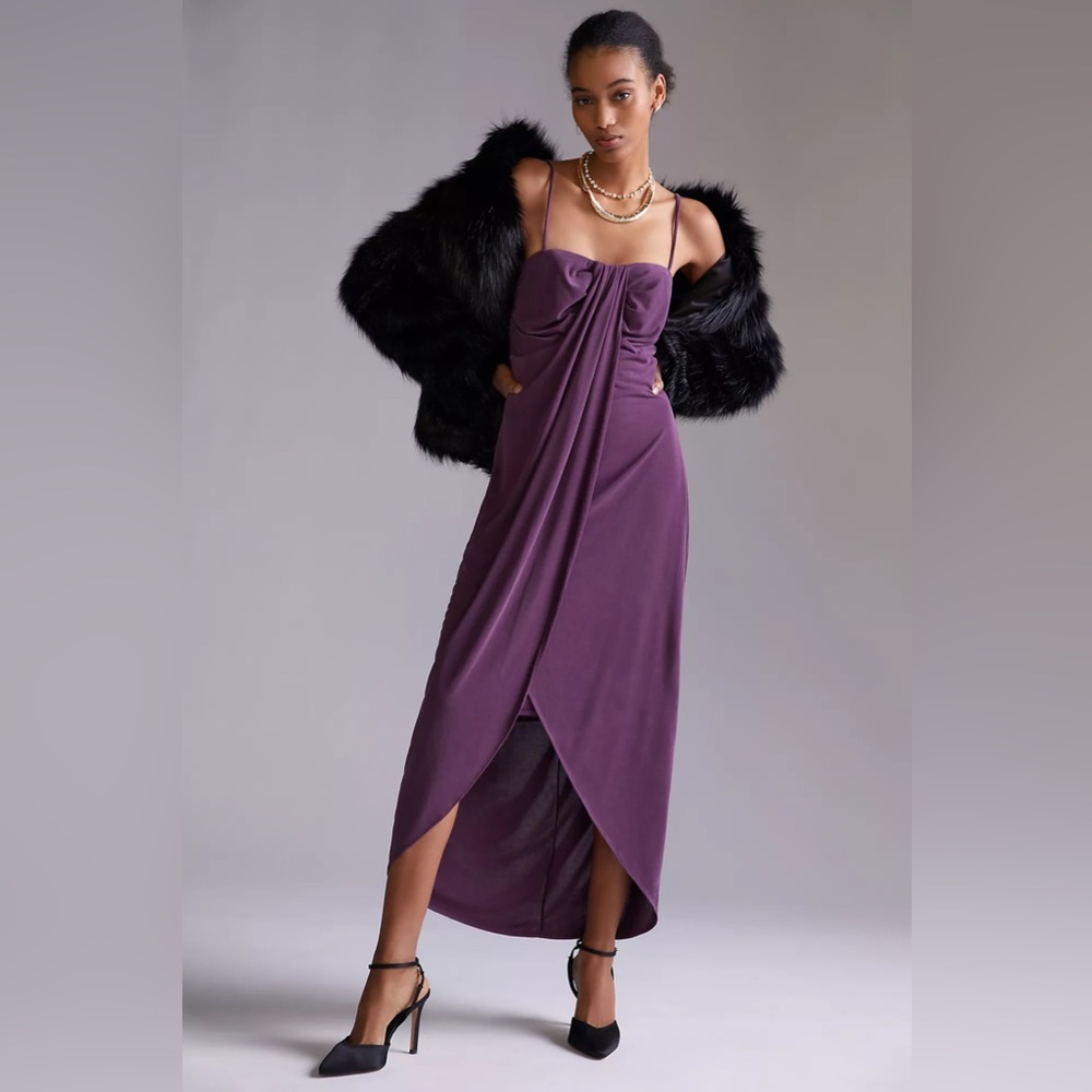 Anthropologie Slim Knit Midi Dress